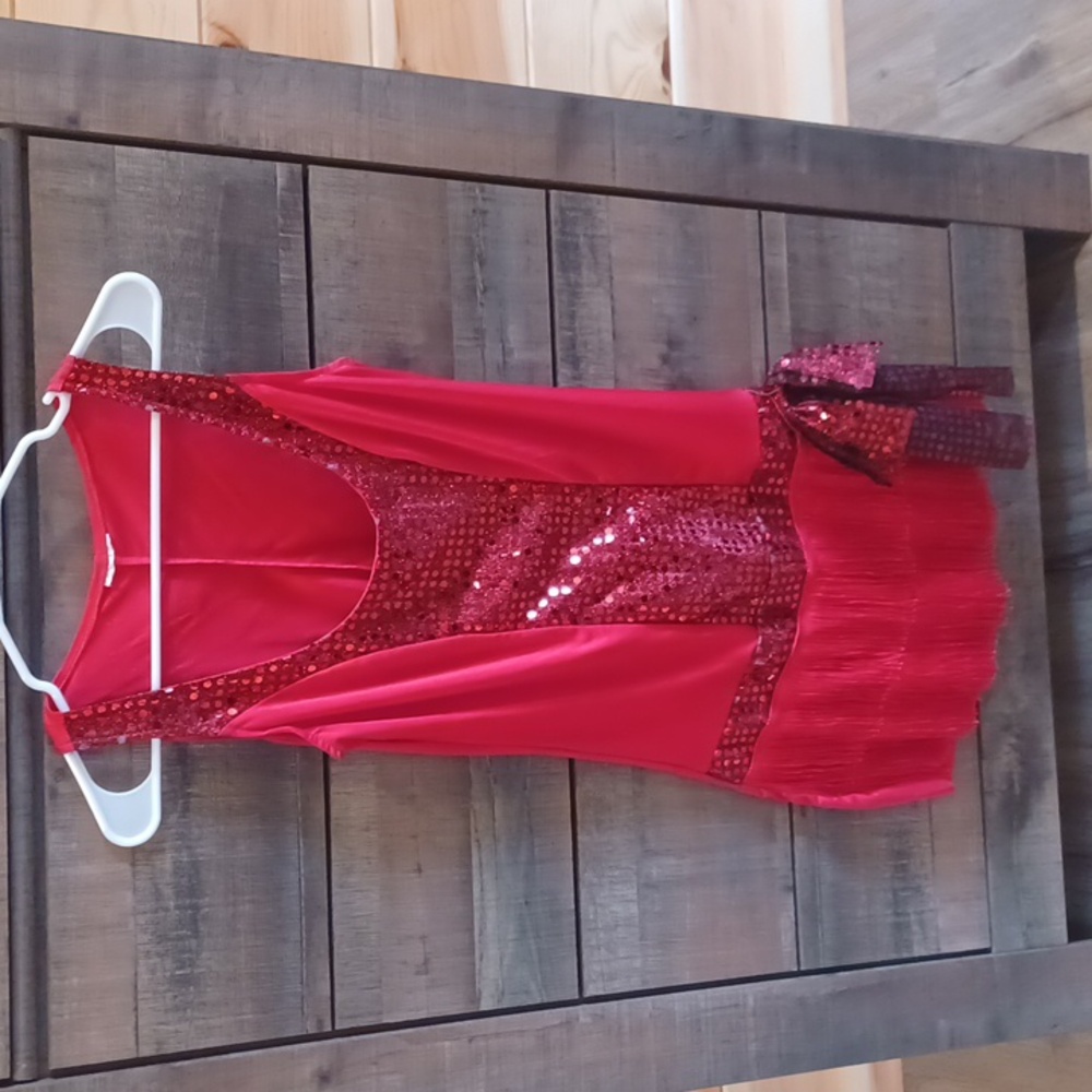 Women's flapper girl costume.